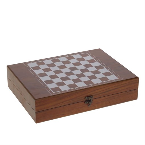 Игра настольная 2 в 1 (шахматы, гольф), L34 W25 H8 см - фото 332784