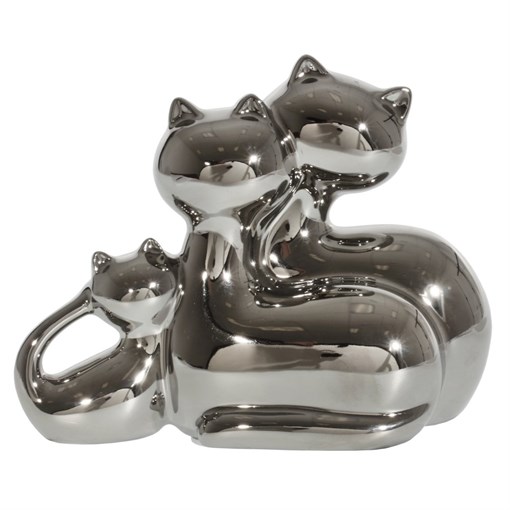 Фигурка декоративная "Три кота", L16 W8 H12,5 см - фото 334031