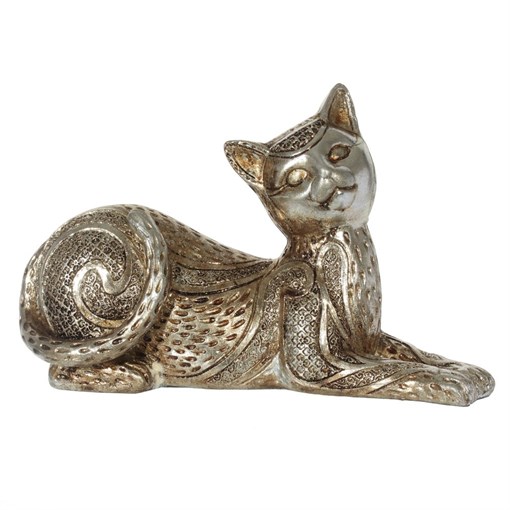 Фигурка декоративная "Кошка", L20 W8 H12 см - фото 334666