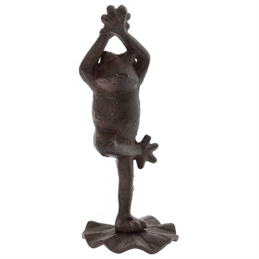 Фигурка декоративная "Лягушка", L6,5 W6 H16,5 см - фото 336982