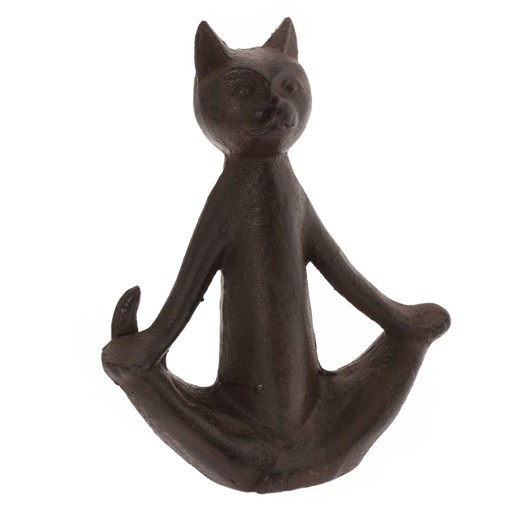 Фигурка декоративная "Кошка", L15 W7 H18 см - фото 336983