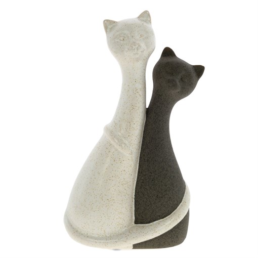 Фигурка декоративная "Кошки", L14 W7 H24,5 см - фото 337566