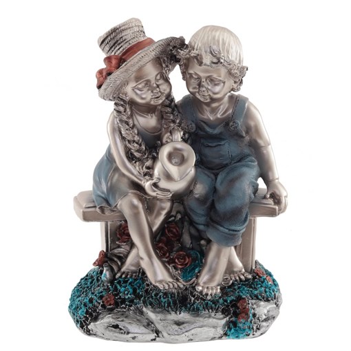 Фигурка декоративная "Дети", L20 W15 H27,5 см - фото 339280