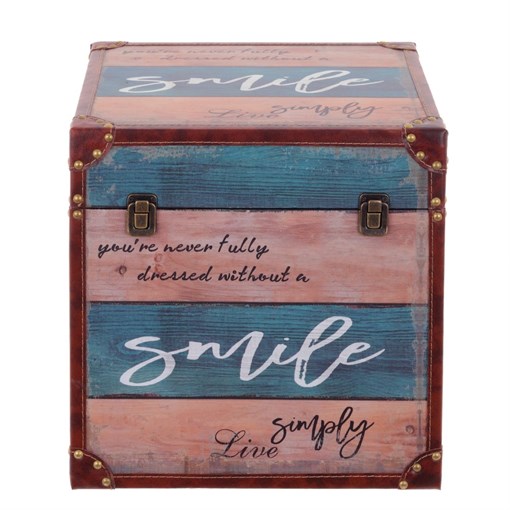 Шкатулка "Сундук", L35 W35 H34,5 см - фото 343025