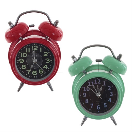 Будильник, (2xАА не прилаг.), L11 W6 H15 см, 2в. - фото 344751