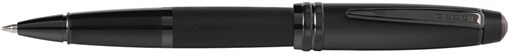 Ручка-роллер Cross Bailey Matte Black Lacquer. Цвет - черный. - фото 353529