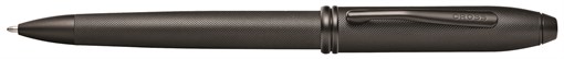 Шариковая ручка Cross Townsend Black Micro Knurl - фото 353630
