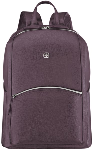 Рюкзак женский WENGER LeaMarie, сливовый, ПВХ/полиэстер, 31x16x41 см, 18 л - фото 353965