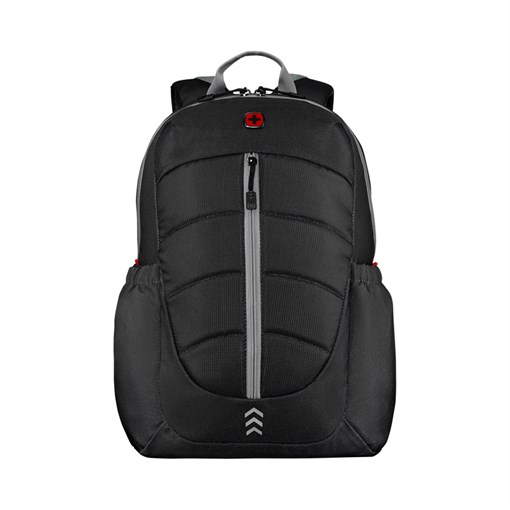 Рюкзак WENGER Engyz 16", чёрный, 100% полиэстер, 33х20х46 см, 21 л - фото 353985
