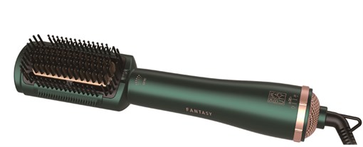 Фен-расческа с нагревающимися зубцами DEWAL BEAUTY Fantasy, 500Вт, зеленая - фото 354250