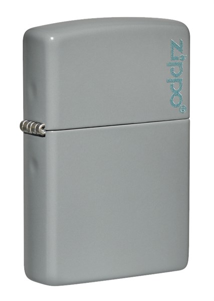 Зажигалка ZIPPO Classic с покрытием Flat Grey, латунь/сталь, серая, матовая, 38x13x57 мм - фото 354604
