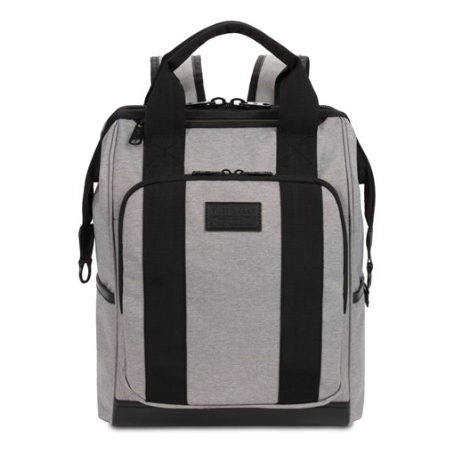 Рюкзак SWISSGEAR 16,5"Doctor Bags, серый/черный, полиэстер 900D/ПВХ, 29 x 17 x 41 см, 20 л - фото 355048
