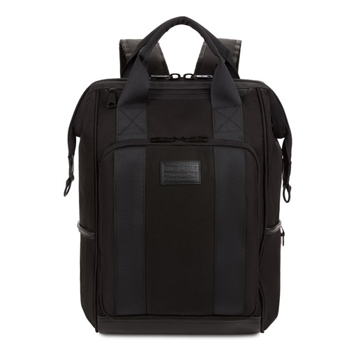 Рюкзак SWISSGEAR 16,5" Doctor Bags, черный, полиэстер 900D/ПВХ, 29 x 17 x 41 см, 20 л - фото 355058