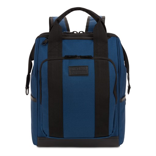 Рюкзак SWISSGEAR 16,5"Doctor Bags, синий/черный, полиэстер 900D/ПВХ, 29 x 17 x 41 см, 20 л - фото 355068
