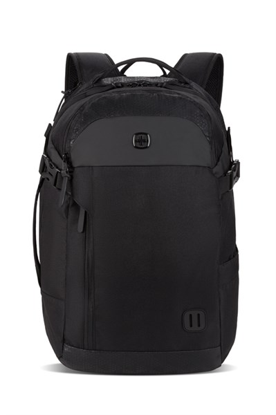 Рюкзак SWISSGEAR с отделением для ноутбука 15", черный, полиэстер, 47 х 29 х 18 см, 24 л - фото 355143