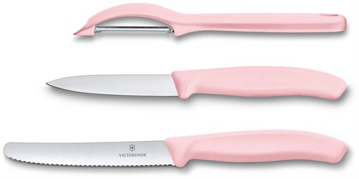 Набор из 3 ножей VICTORINOX Swiss Classic: нож для овощей, столовый нож 11 см, нож для овощей 8 см - фото 355448