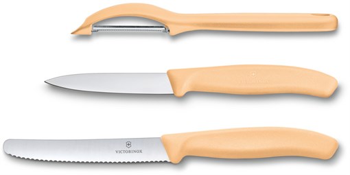 Набор из 3 ножей VICTORINOX Swiss Classic: нож для овощей, столовый нож 11 см, нож для овощей 8 см - фото 355453