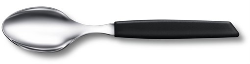 Набор из 6 столовых ложек VICTORINOX Swiss Modern, 205 мм, сталь / синтетический материал, чёрная - фото 355504