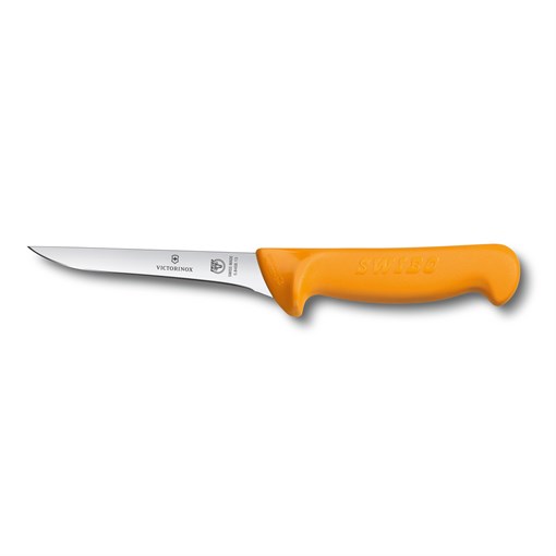 Нож обвалочный VICTORINOX Swibo с изогнутым узким лезвием 13 см, жёлтый - фото 355533