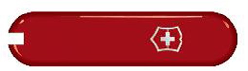 Передняя накладка для ножей VICTORINOX 58 мм, пластиковая, красная - фото 355595