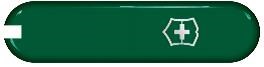 Передняя накладка для ножей VICTORINOX 58 мм, пластиковая, зелёная - фото 355622