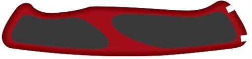 Задняя накладка для ножей VICTORINOX 130 мм, нейлоновая, красно-чёрная - фото 355646
