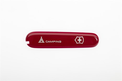 Передняя накладка для ножей VICTORINOX 91 мм, пластиковая, красная - фото 355661