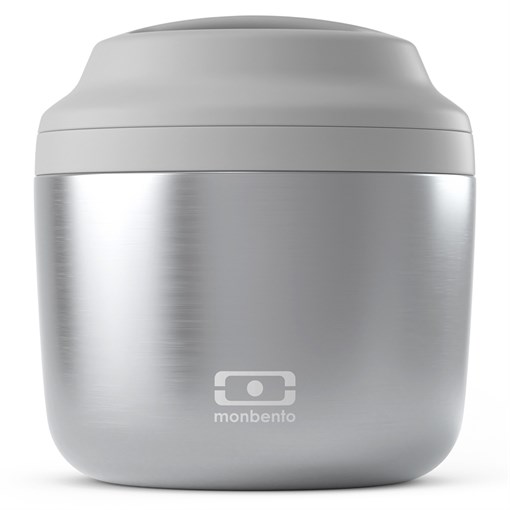 Контейнер для еды mb element silver - фото 359506