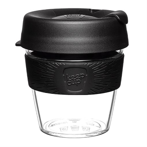 Кружка keepcup original s 227 мл clear black - фото 359888