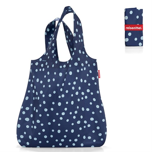 Сумка складная mini maxi shopper spots navy - фото 360052