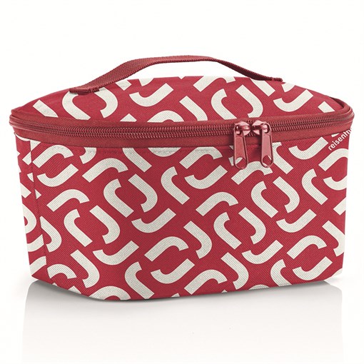 Термосумка coolerbag s pocket signature red - фото 360160