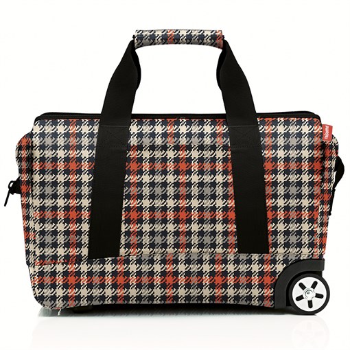 Сумка на колесиках allrounder trolley glencheck red - фото 360255