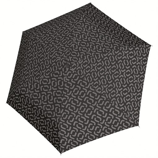 Зонт механический pocket mini signature black - фото 360328