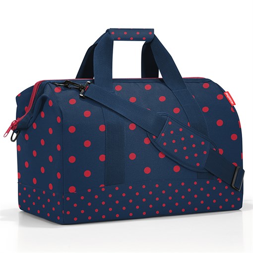 Сумка allrounder l mixed dots red - фото 360403