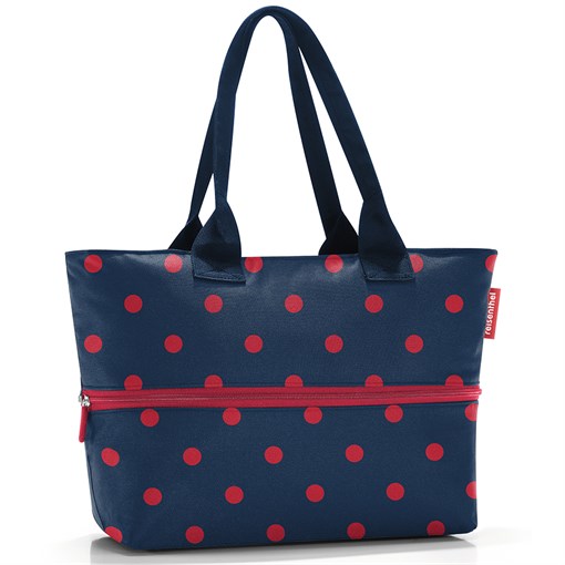 Сумка shopper e1 mixed dots red - фото 360416
