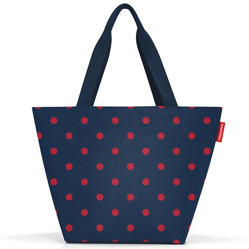 Сумка shopper m mixed dots red - фото 360420