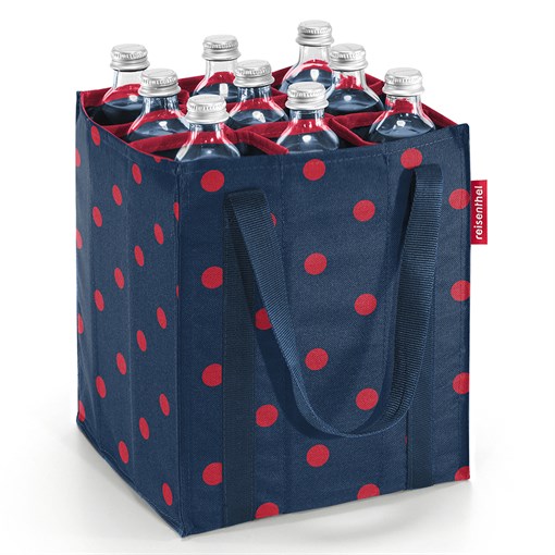 Сумка-органайзер для бутылок bottlebag mixed dots red - фото 360444