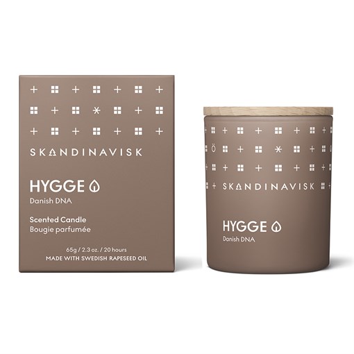 Свеча ароматическая hygge с крышкой, 65 г (новая) - фото 364583