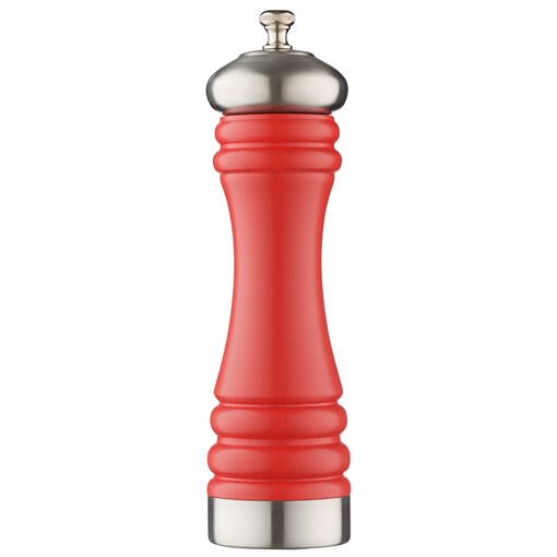 Мельница для соли smart solutions, 20 см, красная матовая - фото 366294