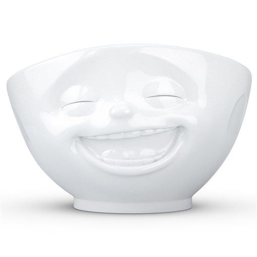 Чаша tassen laughing, 1 л, белая - фото 366904