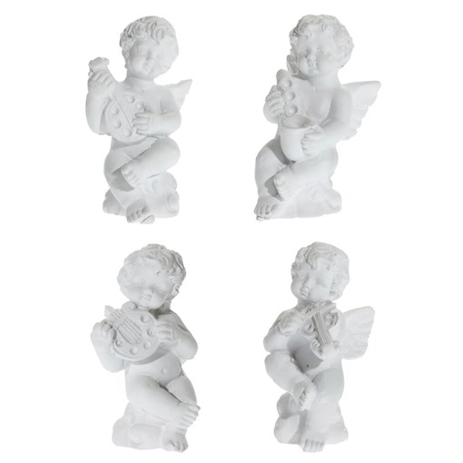 Фигурка декоративная "Ангел", L3,5 W4 H6 см, 4в. - фото 371273