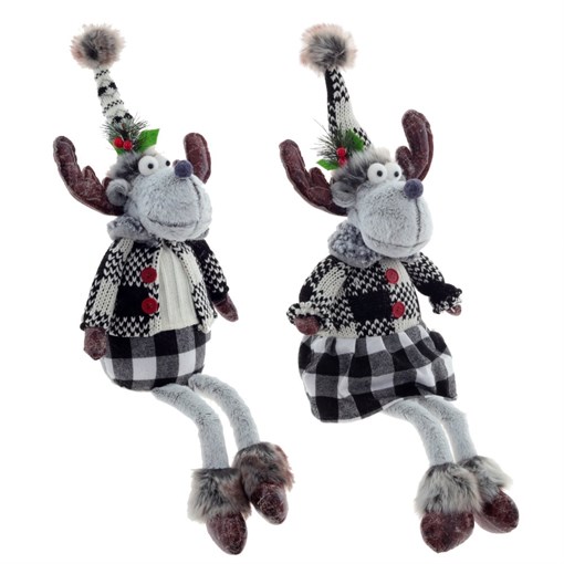 Игрушка набивная "Олень", 2 в., L20 W11 H62 см, 2в. - фото 374829
