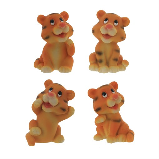Фигурка декоративная "Тигр", L3,5 W3 H5 см, 4в. - фото 375609