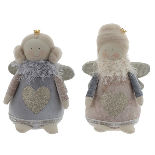 Фигурка декоративная "Ангел", L11 W9 H16 см, 2в. - фото 376686