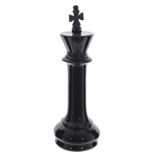 Фигурка декоративная "Шахматный король", L11 W11 H36 см - фото 383784