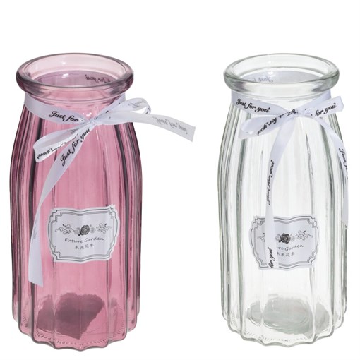 Ваза, L9 W9 H20 см, 2в. - фото 385257