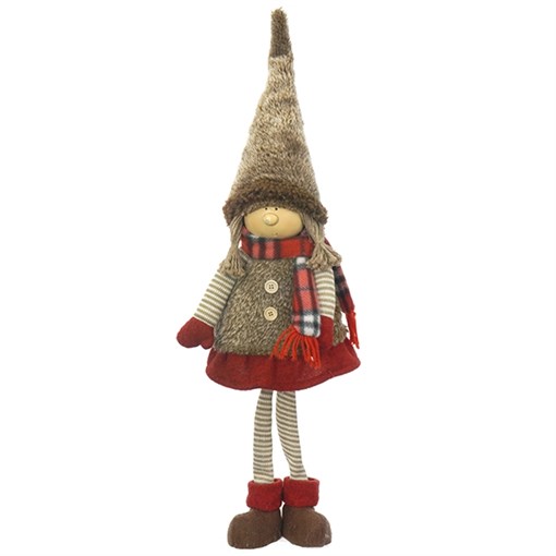 Игрушка набивная "Девочка", L22 W13 H75 см - фото 390416