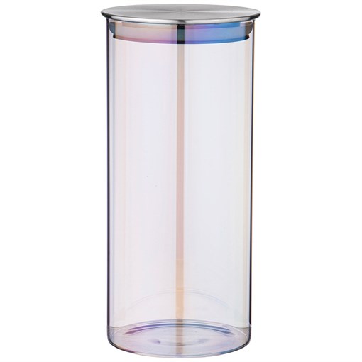 Емкость для сыпучих продуктов agness "Rainbow" 1350 мл d=9.5 cm h=21 cm цвет:радужный - фото 396175