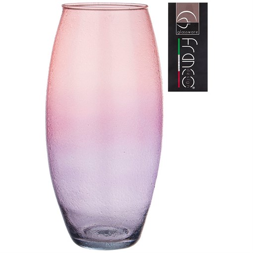 Ваза amarrilys "Violet pink drops" H=26 см - фото 399596