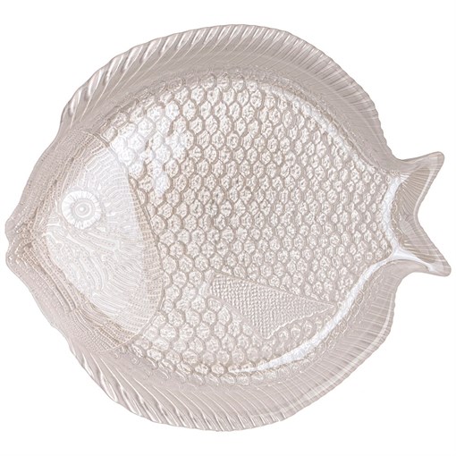 Блюдо "Fish" pearl 26 см - фото 399649